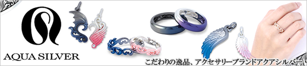 人気ブランドアクアシルバー