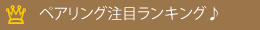 ペアリング注目ランキング