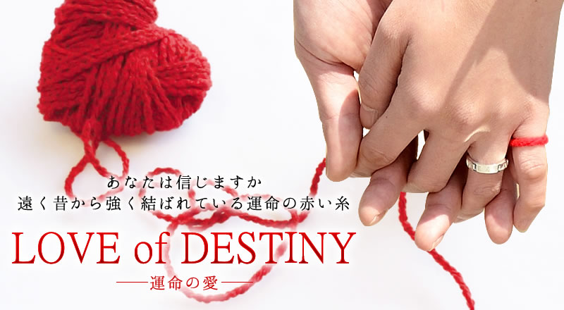 LOVE of DESTINY 〜運命の愛〜ペアアクセサリー特集