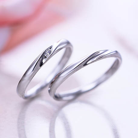 【須藤様専用】【結婚指輪】ヒロインマリッジ プラチナ 22-4243-PT×2【特注：女性ペア】