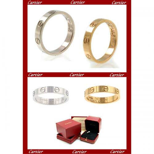☆Cartier カルティエ ミニラブリング CARTIER-PAIRRING-LOVERING