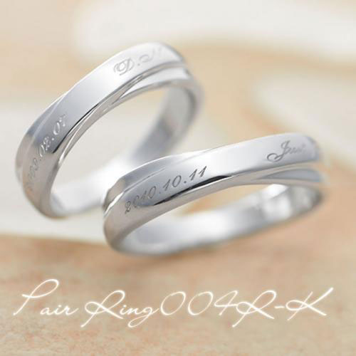 【結婚指輪】セミオーダーメイド 004R-K*