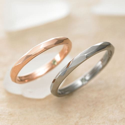 【結婚指輪】セミオーダーメイド 019R-KS-BKPK*