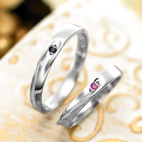 【結婚指輪】セミオーダーメイド 024R-KS*