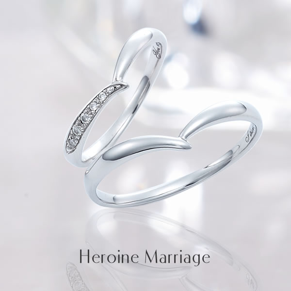 【結婚指輪】ヒロインマリッジ セミオーダーメイド HM006R-KS