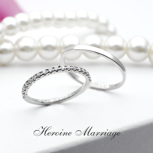 【結婚指輪】ヒロインマリッジ セミオーダーメイド 27-0355PT_27-0211SV (Lu)