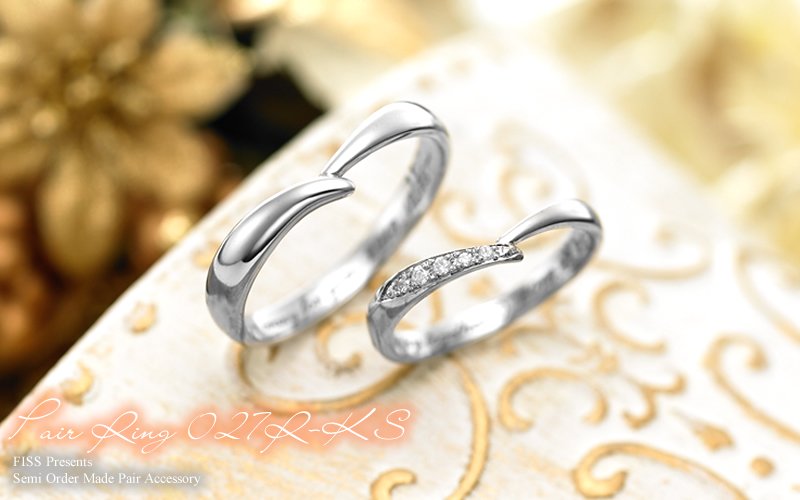 【結婚指輪】セミオーダーメイド  027R-KS
