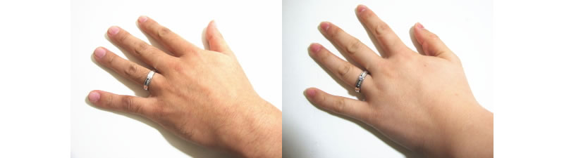 【結婚指輪】セミオーダーメイド　刻印005R-K