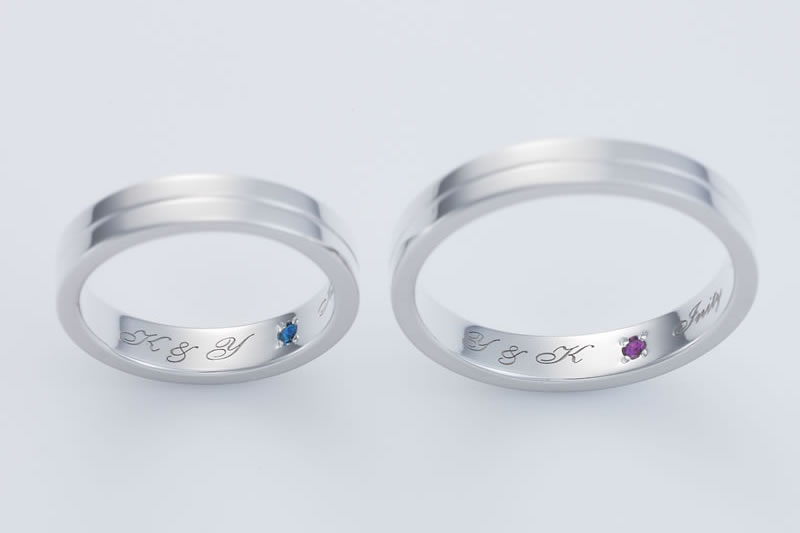 【結婚指輪】セミオーダーメイド 010R-KS