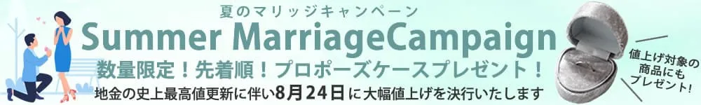値上げ×プロポーズケースキャンペーン