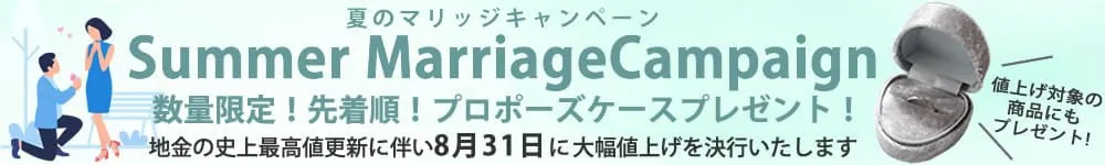 値上げ×プロポーズケースキャンペーン