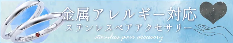 ステンレスペアアクセサリー
