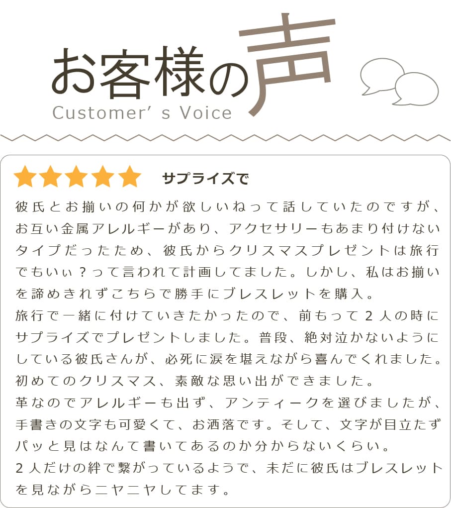 レビュー JHA-BR-01