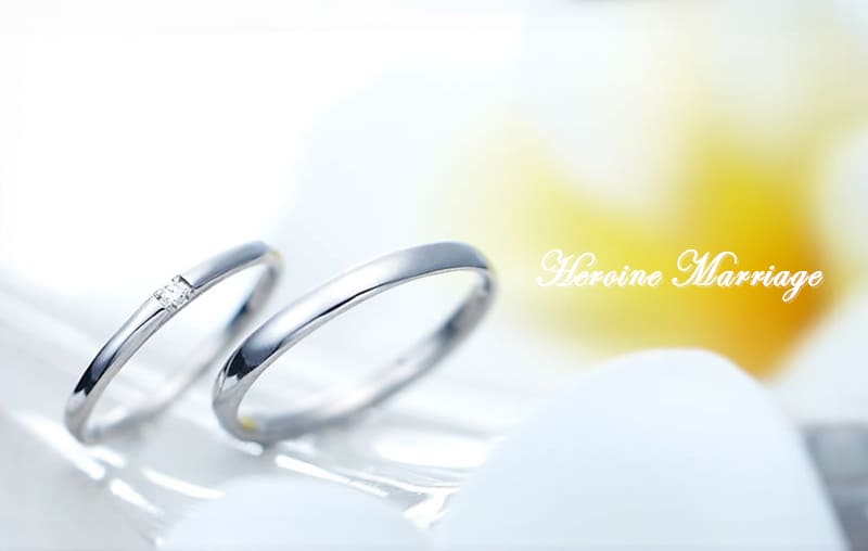 ヒロインマリッジ K10×シルバー　結婚指輪  11-4242-SV-22-4242-K10WG
