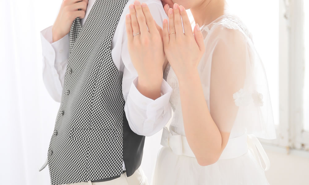 【結婚指輪】ピンクゴールド