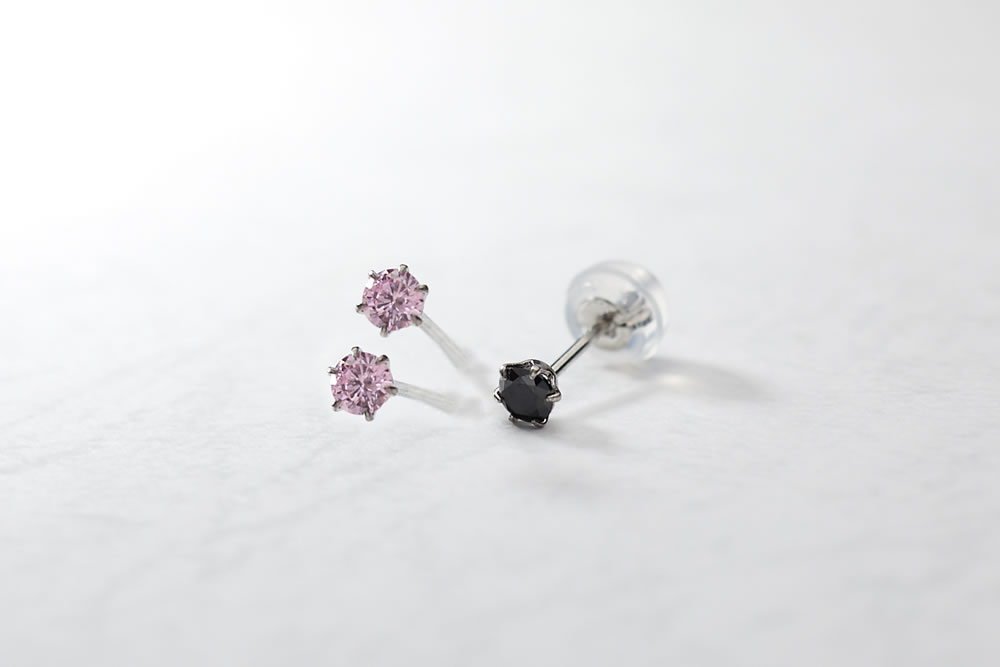 誕生石 ペアピアス 46-7707