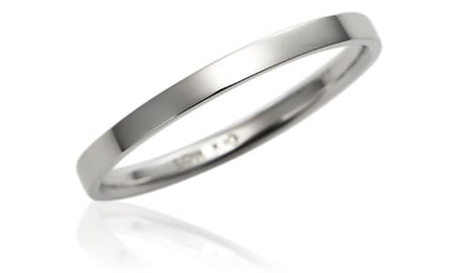 ストレートデザインの結婚指輪
