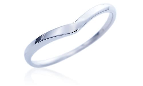 V字デザインの結婚指輪