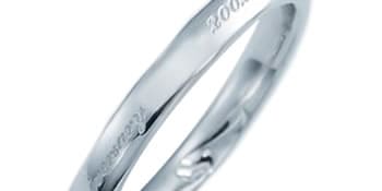 シルバー素材の結婚指輪