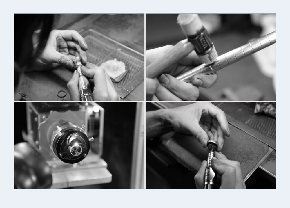 職人と工房の写真