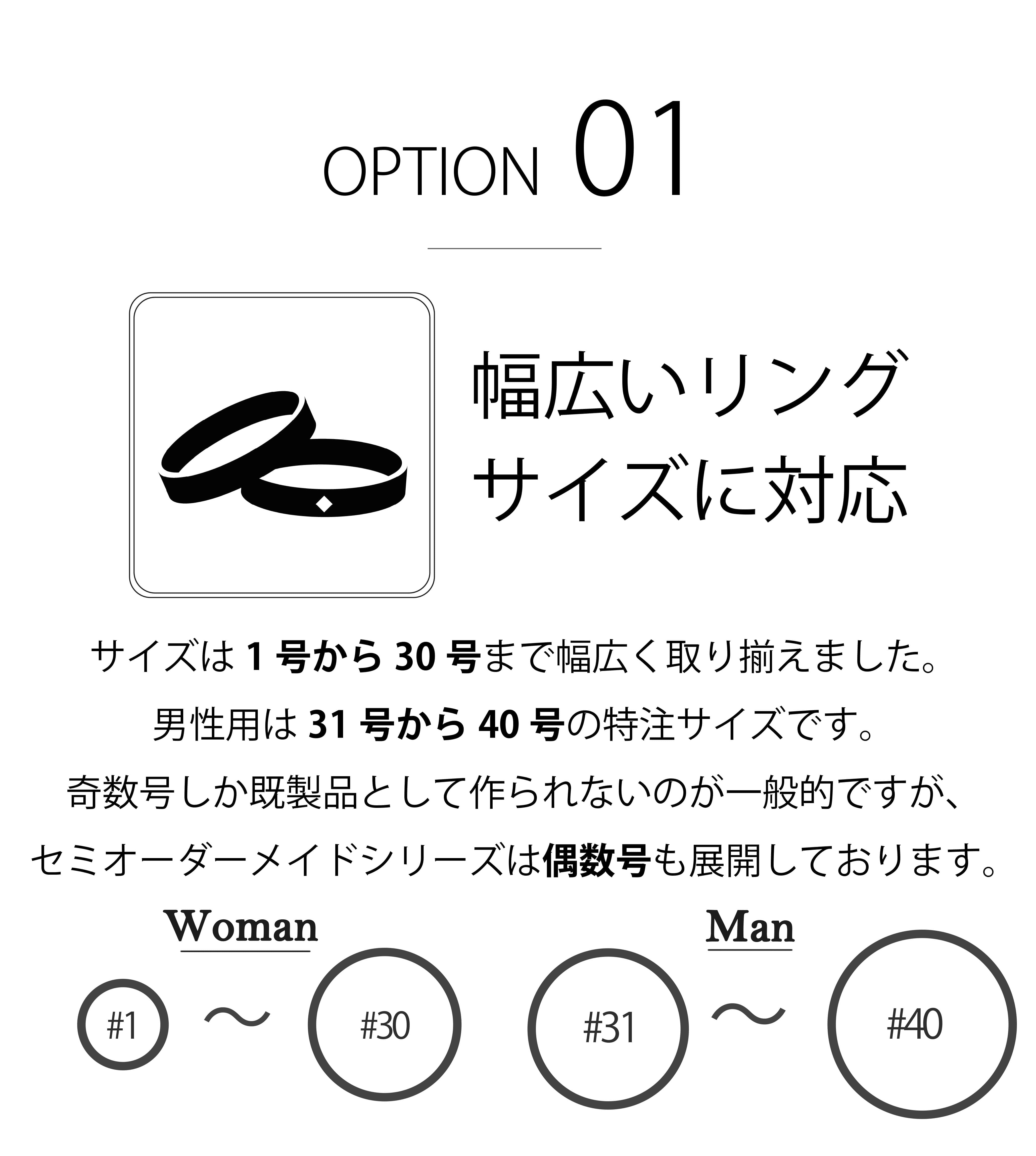オプション リングサイズ