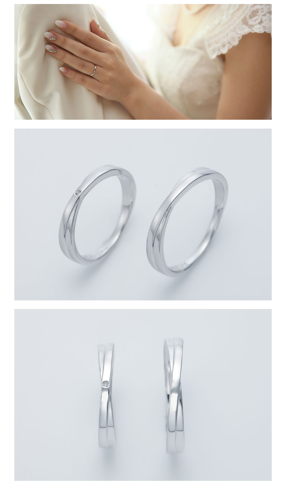 【結婚指輪】天使の卵のディテールとコンセプト