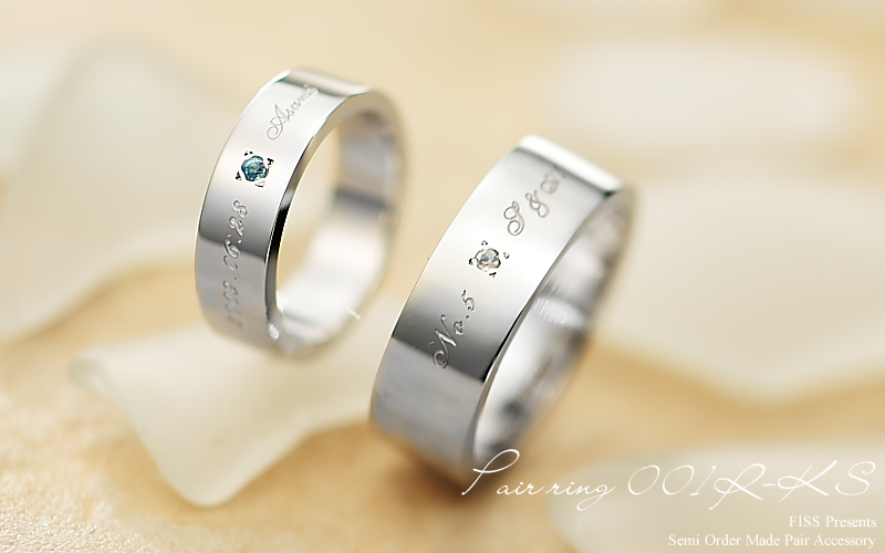 【結婚指輪】セミオーダーメイド001R-KS
