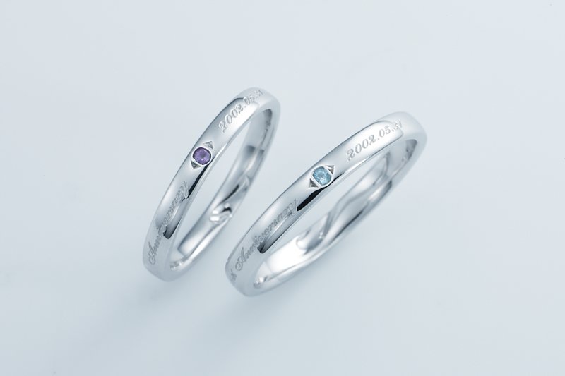 【結婚指輪】セミオーダーメイド 012R-KS