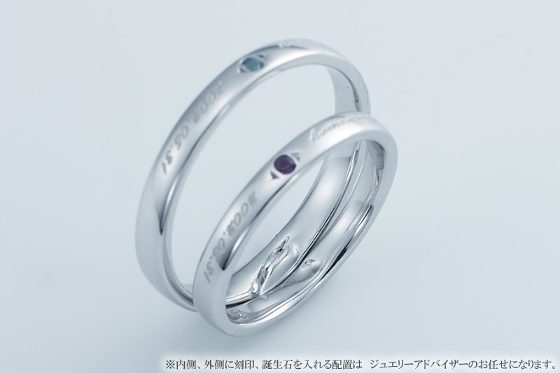 【結婚指輪】セミオーダーメイド  012R-KS