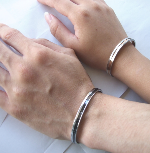 PUREペアバングル【One-line-bangle】 GBSG06
