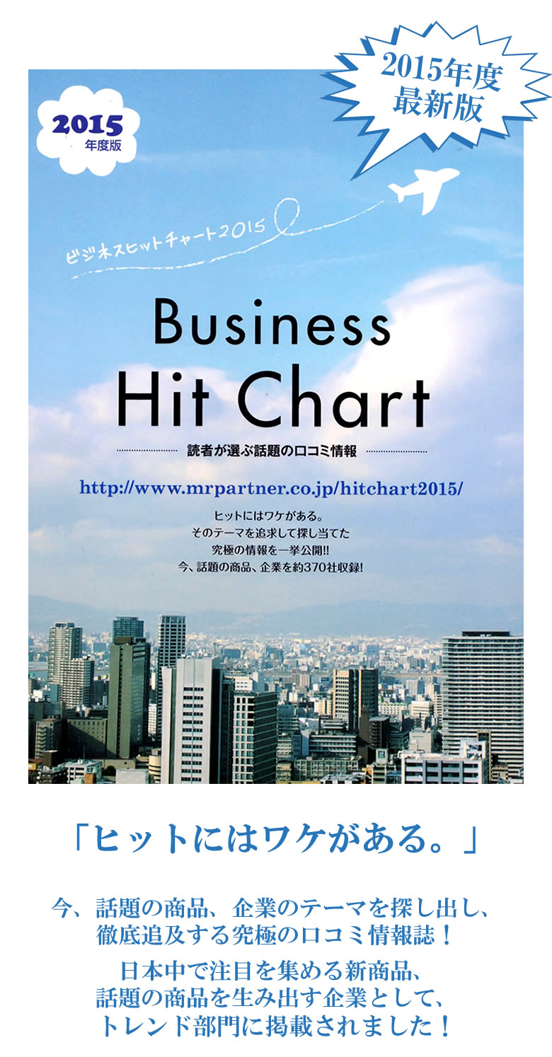 2015年ビジネスヒットチャート