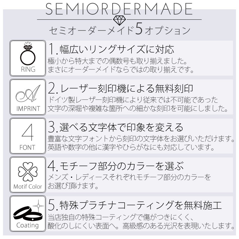 セミオーダーメイド5オプション