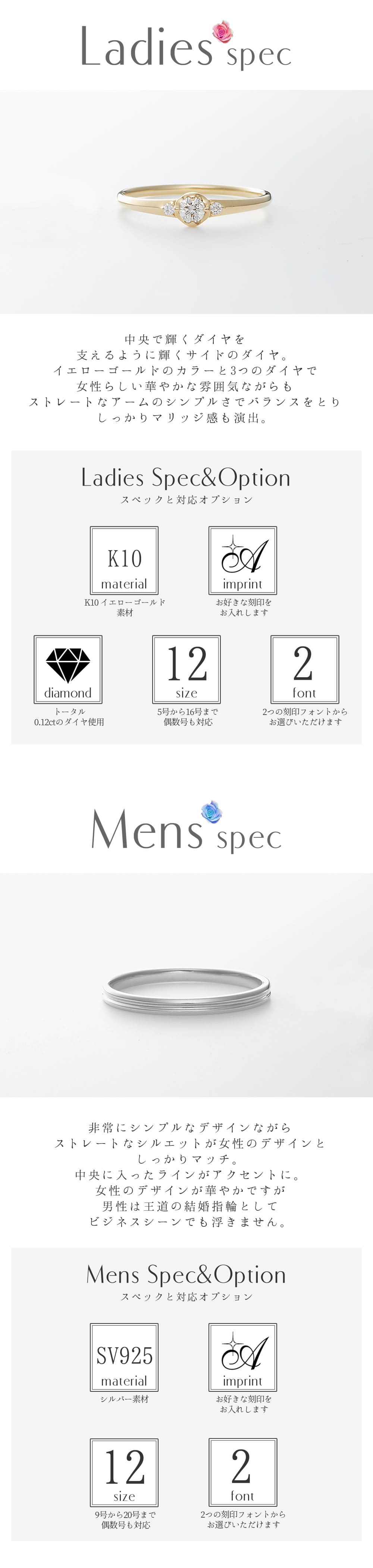 婚約指輪 結婚指輪 ヒロインマリッジ プロミスシリーズ