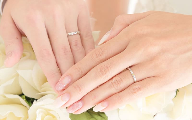 結婚指輪 ストレートデザイン